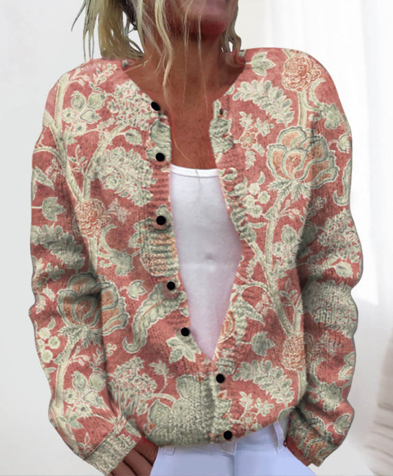 🌸 Ζεστό και άνετο, ιδανικό για το φθινόπωρο, Νέο, μοντέρνο και άνετο γυναικείο ζακετάκι