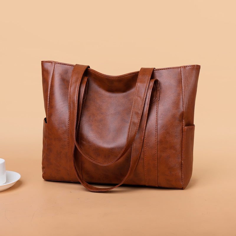 👜 Nowa modna torebka damska z miękkiej skóry na ramię✨ Casual o dużej pojemności✨