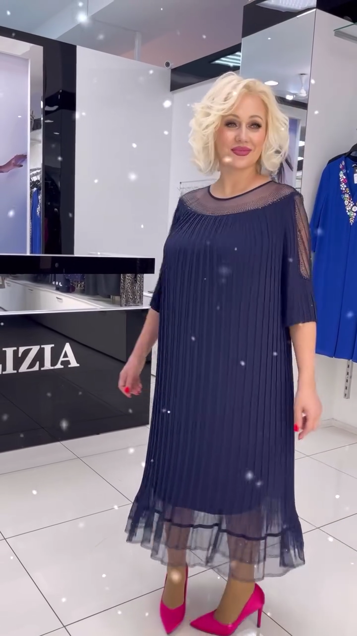 🔥🔥【Nowe produkty sprzedające się na gorąco】【S-5XL】Elegancka plisowana sukienka
