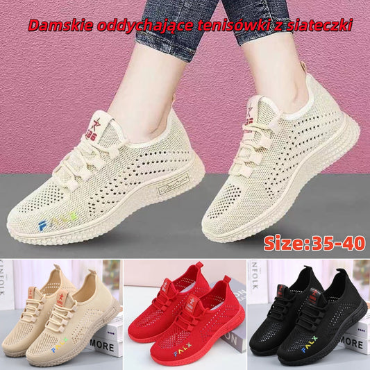 🔥🔥【35-40】😍2025 Damskie oddychające tenisówki z siateczki