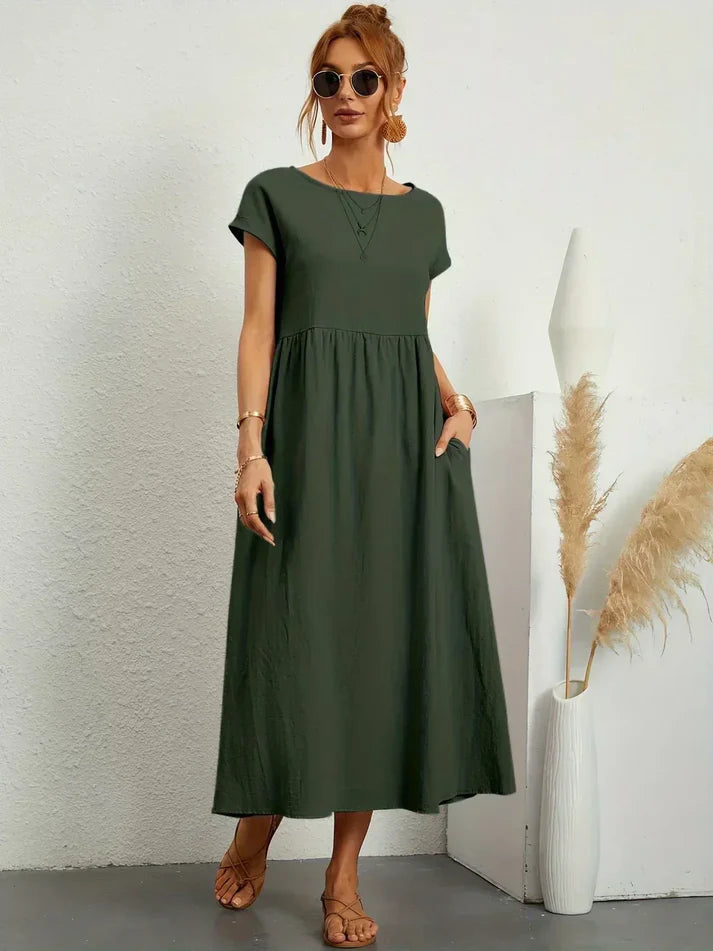 2026-os új, lenge maxi ruha, bájos eleganciát sugároz (S-4XL)