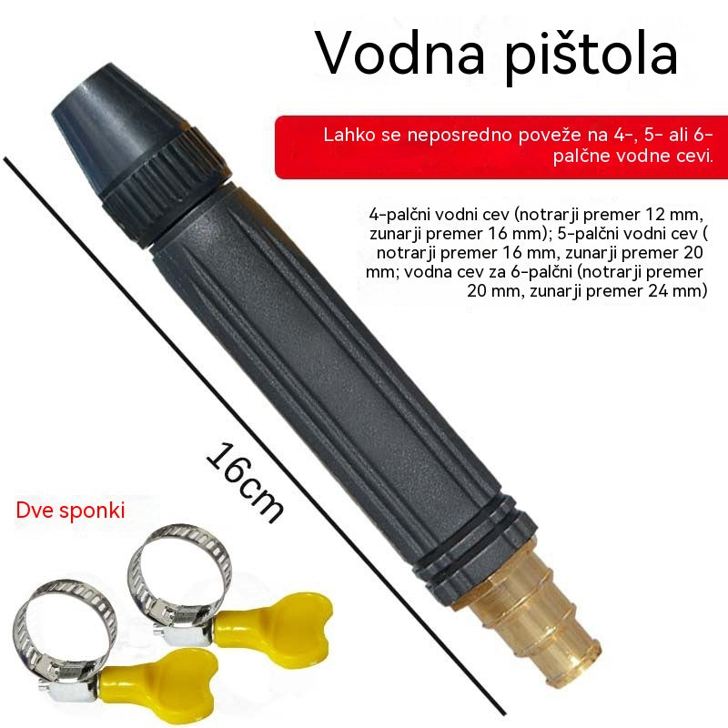 Zadnji dan s 55 % popustom - 【2 kompleta za 23 evrov】Visokotlačna brizgalna pištola za domačo uporabo
