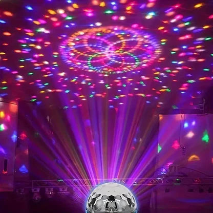 🎅🎄 Świąteczna promocja! 50% rabatu 🔥 Wielokolorowa obrotowa magiczna kula dyskotekowa