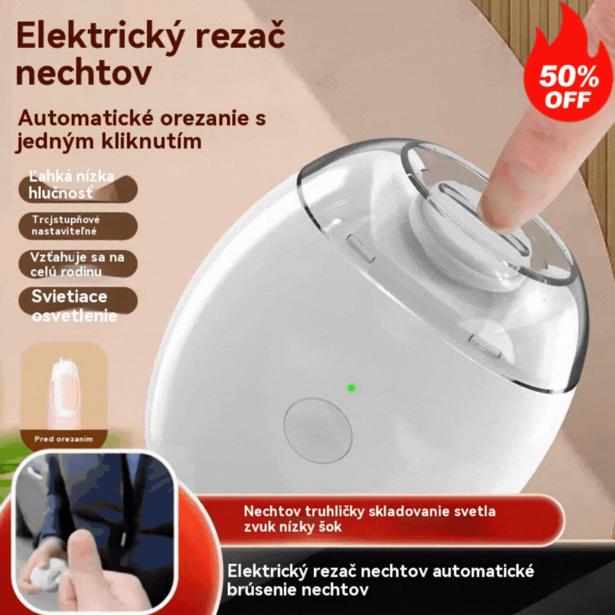 🔥Kúpte 1 a získajte 1 zadarmo🔥💅✨ Automatický pilník na nechty 1, bezpečná a šetrná starostlivosť o nechty 👶🔧