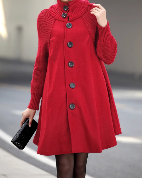 👗【50% de descuento🔥🔥】【M-5XL】Nuevo abrigo de lana informal de largo medio
