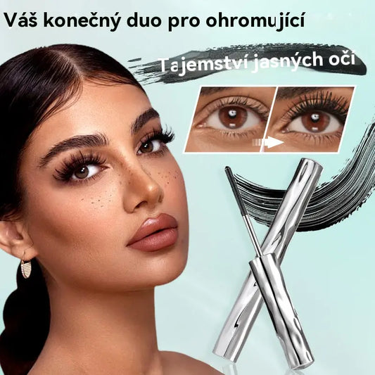 💥Kupte 1 a získejte 1 zdarma (2 ks) —🤩Nejoblíbenější volba🔥Žhavý výprodej 2026🔥Sada řasenky pro extrémní prodloužení a natočení
