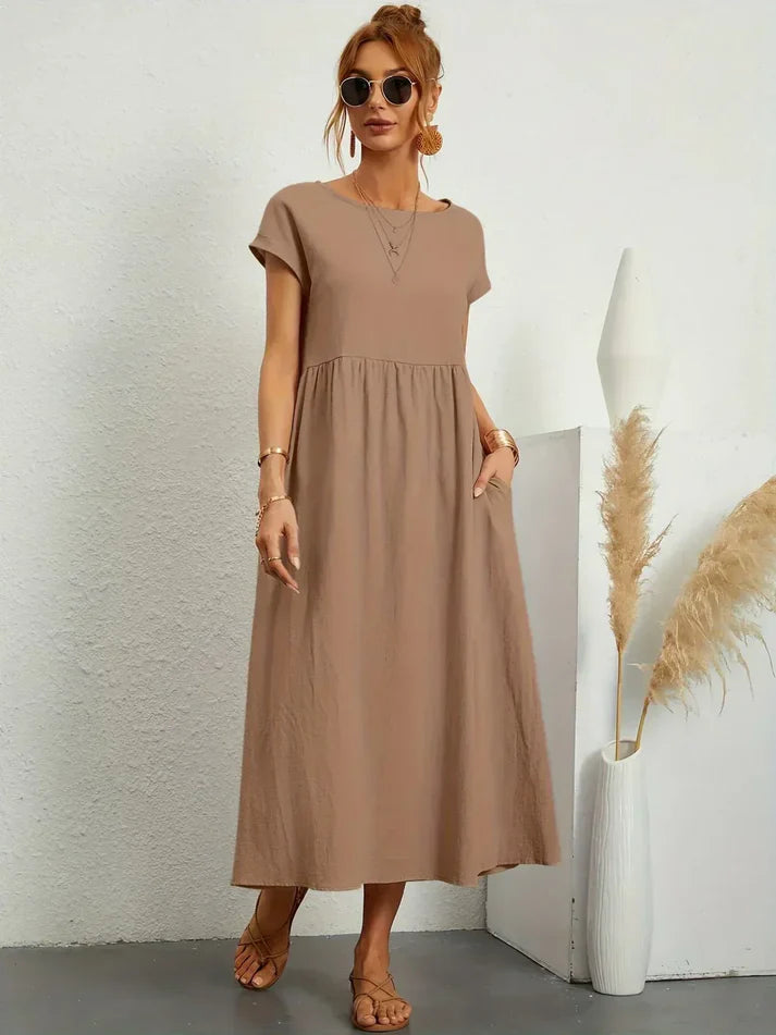 2026-os új, lenge maxi ruha, bájos eleganciát sugároz (S-4XL)