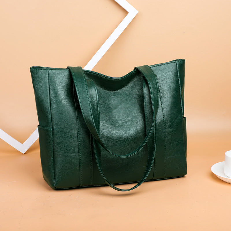 👜 Nowa modna torebka damska z miękkiej skóry na ramię✨ Casual o dużej pojemności✨