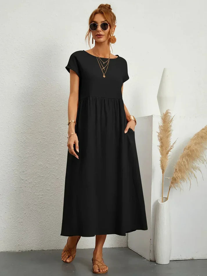2026-os új, lenge maxi ruha, bájos eleganciát sugároz (S-4XL)