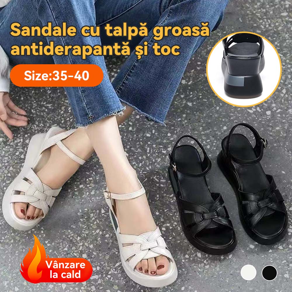 Nowe sandały na koturnie