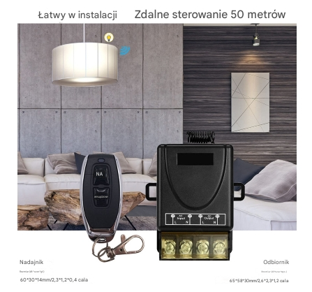 🚗🧰【HOT SALE】Bezprzewodowy przełącznik zdalnego sterowania 30A przekaźnik dużej mocy
