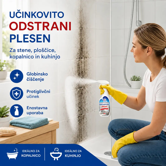 🔥 👍 Razpršilo za odstranjevanje plesni s ploščic in fug — Preprosto odstranite madeže črne plesni.
