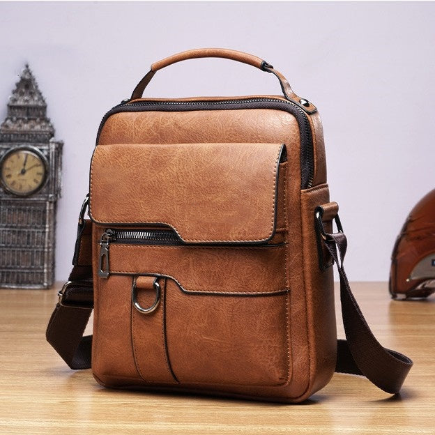 🔥🔥Nowa męska torba na ramię ze skóry Oxford --⏳Oferta ograniczona czasowo👍👍