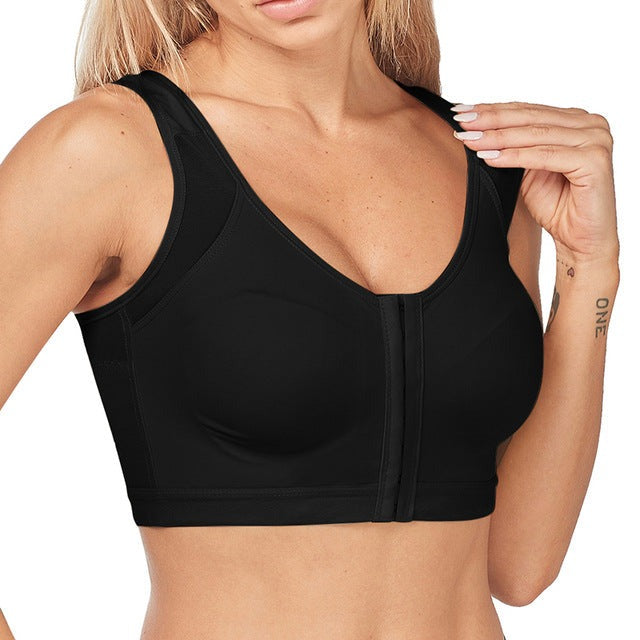🥰 【3 τεμάχια】 👙Σουτιέν Plus Size με άνοιγμα μπροστά, αναπνεύσιμο και φαρδύ (40-120 κιλά）