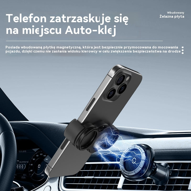 🔥【Kup 1, a 1 dostaniesz gratis】Obrotowy, składany uchwyt na telefon z trzema palcami i tylnym klipsem