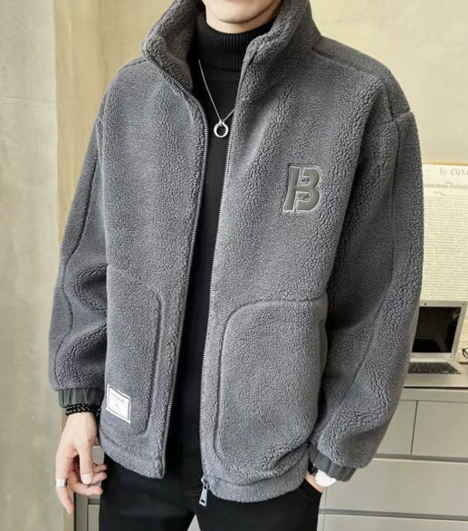 ⛄【L-6XL】Κομψό νέο ανδρικό χειμερινό fleece μπουφάν