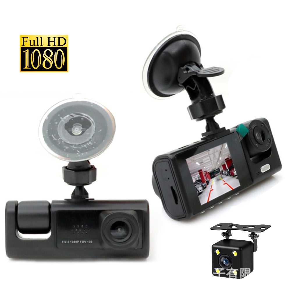 🚗 1080p HD kamera za avtomobile z vzvratno kamero