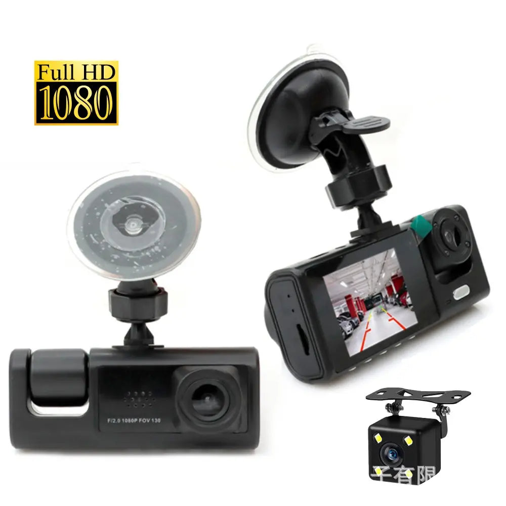 🚗 1080p HD kamera za avtomobile z vzvratno kamero