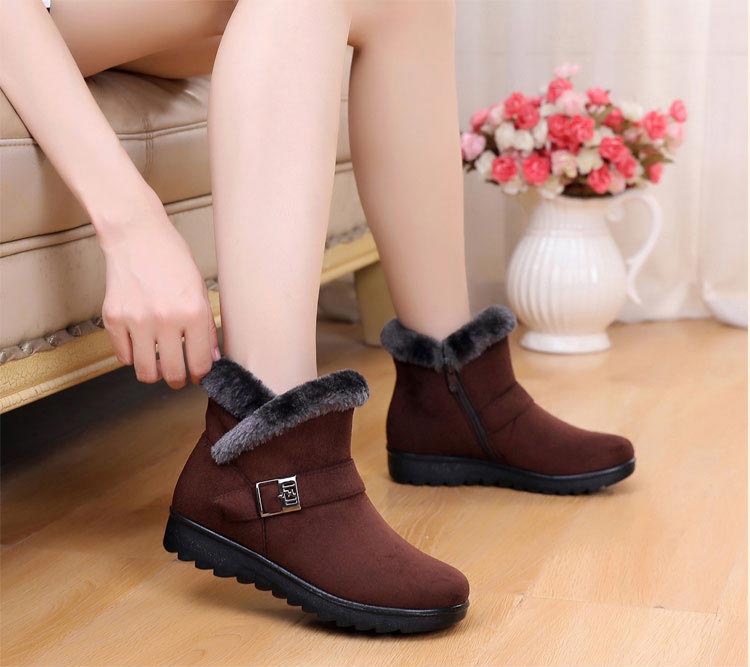 ✨⛄【35-43】🔥🌷Φθινόπωρο και Χειμώνας 2025 Νέες Μοντέρνες Αντιολισθητικές Γυναικείες Μπότες, Ανθεκτικές στη Βροχή και το Χιόνι