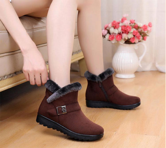 ✨⛄【35-43】🔥🌷Φθινόπωρο και Χειμώνας 2025 Νέες Μοντέρνες Αντιολισθητικές Γυναικείες Μπότες, Ανθεκτικές στη Βροχή και το Χιόνι