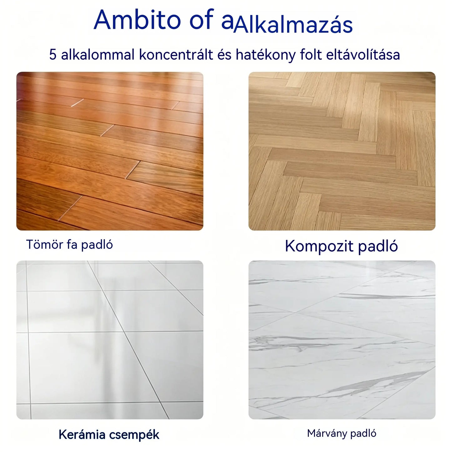 💦🏡【120 törlőkendő】Vízben oldódó padlótisztító kendők
