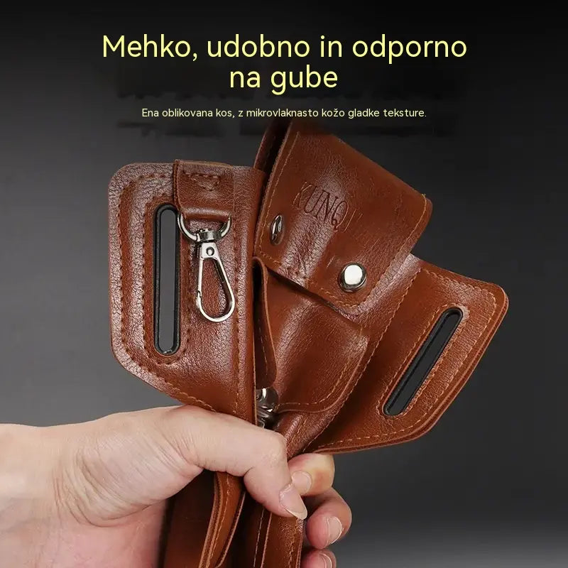 📱Praktična torbica za okoli pasu, idealna za delo, potovanja in aktivnosti na prostem.