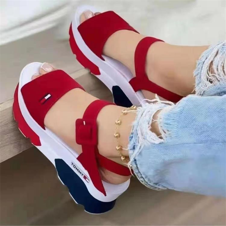 🔥🔥【35-43】Nuevas sandalias de plataforma con bloques de color para mujer, estilo 2026.