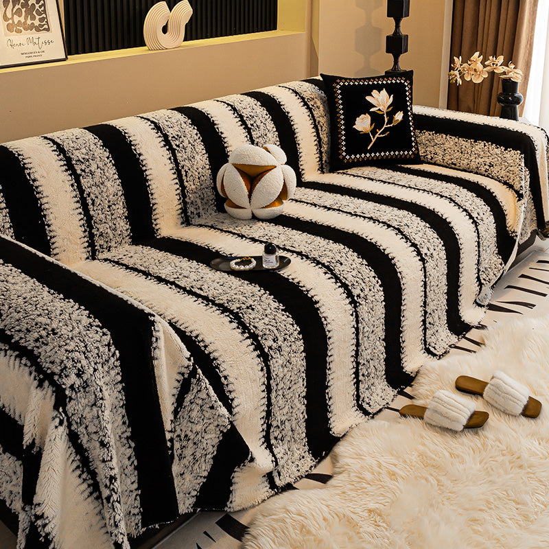 🛋️Oferta specjalna: 🎉Miękkie i antypoślizgowe pluszowe pokrowce na sofę🍂【180*130cm】