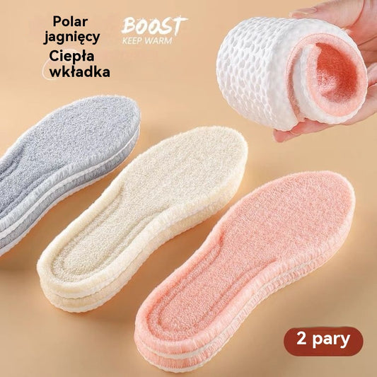 【35-46】【Kup 1, a 1 dostaniesz gratis】🔥👣 Grube flanelowe wkładki do butów - superciepłe, miękkie i antypoślizgowe