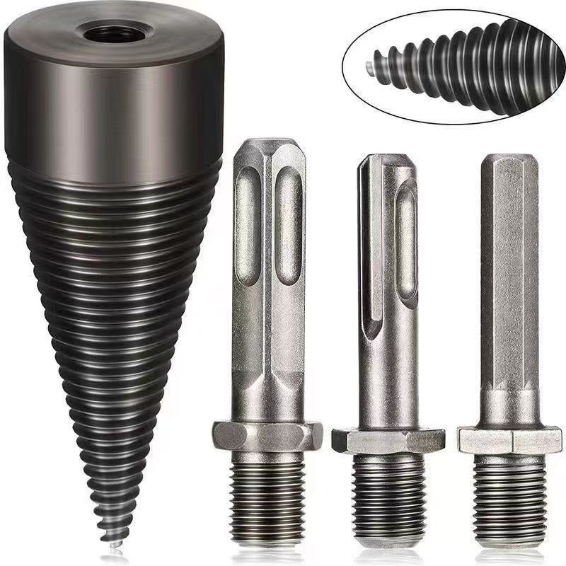 🔥【32 mm + 3 vrste stebel】Svedri za cepljenje lesa iz ojačanega jekla – zmogljivi, učinkoviti in prihranijo delo