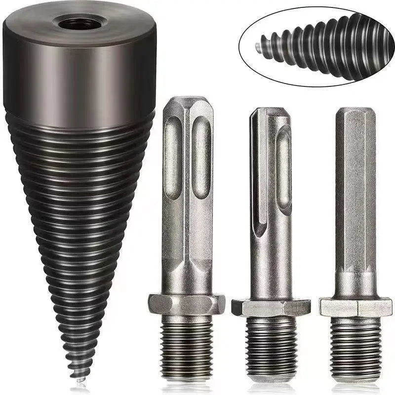 🔥【32 mm + 3 vrste stebel】Svedri za cepljenje lesa iz ojačanega jekla – zmogljivi, učinkoviti in prihranijo delo