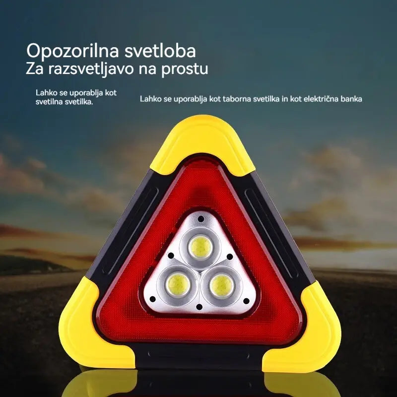 🔥Nov izdelek 2026🔥 Tri-v-enem solarni trikotnik za nujne primere