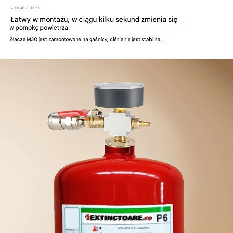 👍Przerabiaj butelki gaśnicze na butle gazowe do stosowania na dużych wysokościach, butle gazowe do użytku na kempingu i pikniku oraz nadmuchiwane zawory.