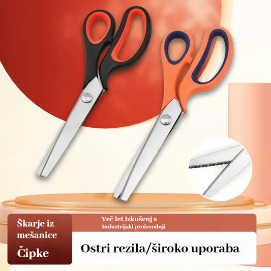 ✂️✂️ Profesionalne škarje za rožnato rezanje - ostre, rožnate škarje za blago
