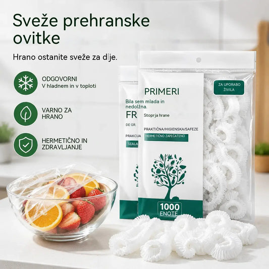 🔥【Posebna ponudba zadnjega dne: 50 % popust】✨500 listov folije za večkratno uporabo, primerne za živila