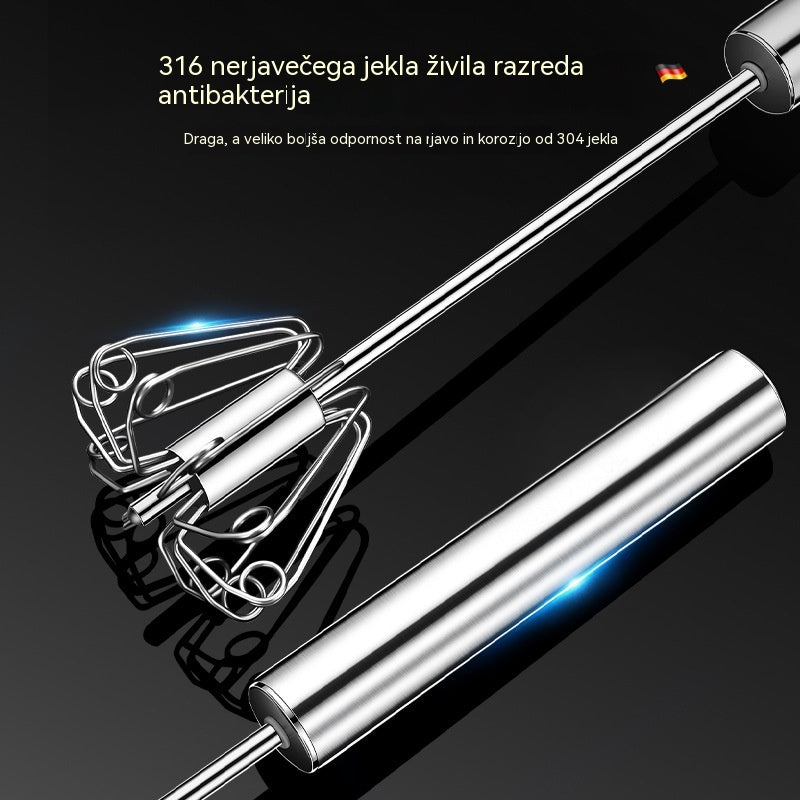 🎁🔥Kupite enega, enega dobite brezplačno (2 artikla)🎁Polavtomatski in ročni stepalniki za jajca iz nerjavečega jekla