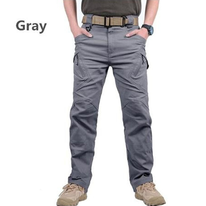 🔥【S-6XL】Męskie spodnie wojskowe typu cargo 🛒 (40-105 kg)