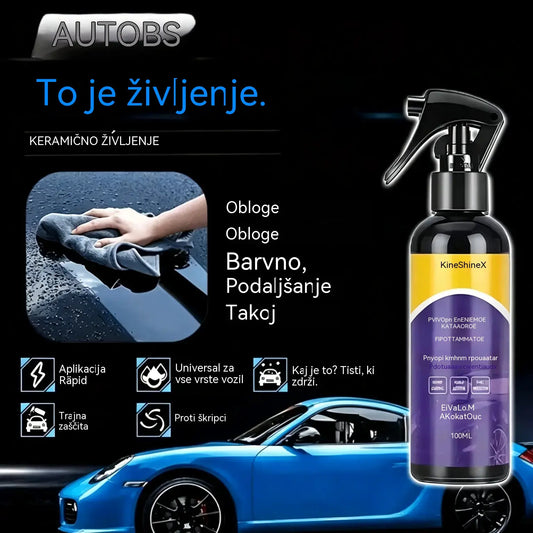💖3 stekleničke za samo 26 €⏰50 % popusta - 🏆Hitro delujoči avtomobilski premaz