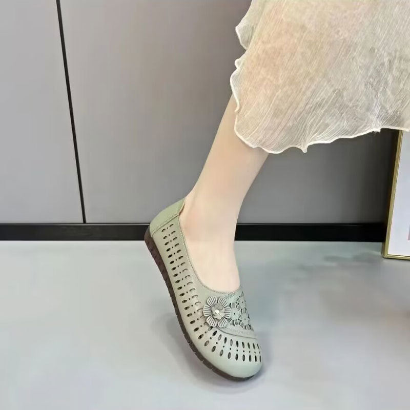 👡【35-40】Buty damskie, miękka, antypoślizgowa podeszwa ze skóry bydlęcej