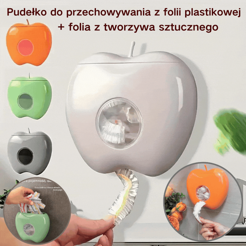 🔥【Kup jeden, dwa otrzymasz gratis】🔥Pojemnik do przechowywania torebek zapewniających świeżość (🎁3* pudełka do przechowywania + 600 torebek foliowych)