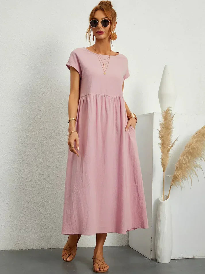 2026-os új, lenge maxi ruha, bájos eleganciát sugároz (S-4XL)