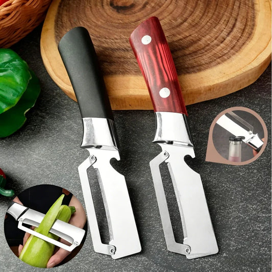 💥Kup jeden, a drugi dostaniesz gratis💥🔪Wielofunkcyjna obieraczka ze stali nierdzewnej🧅