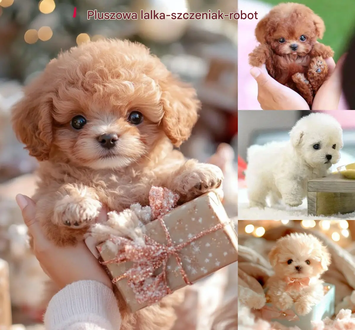 🐶 🔥Pluszowa lalka Puppy My Robot