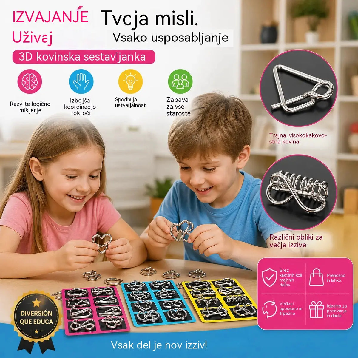 【Komplet 3】Otroške igrače, pametna naprava za vlečenje