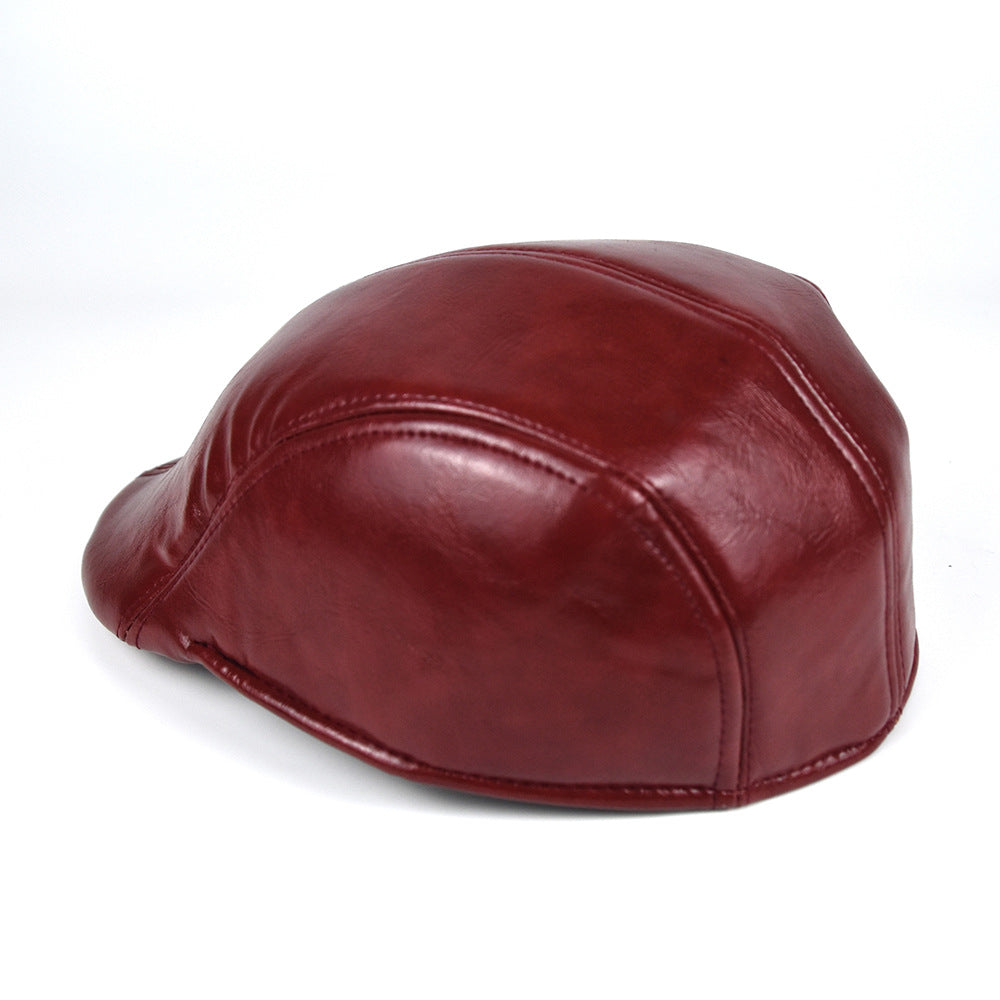 💘Stylowy, retro i ciepły męski beret na jesień i zimę.