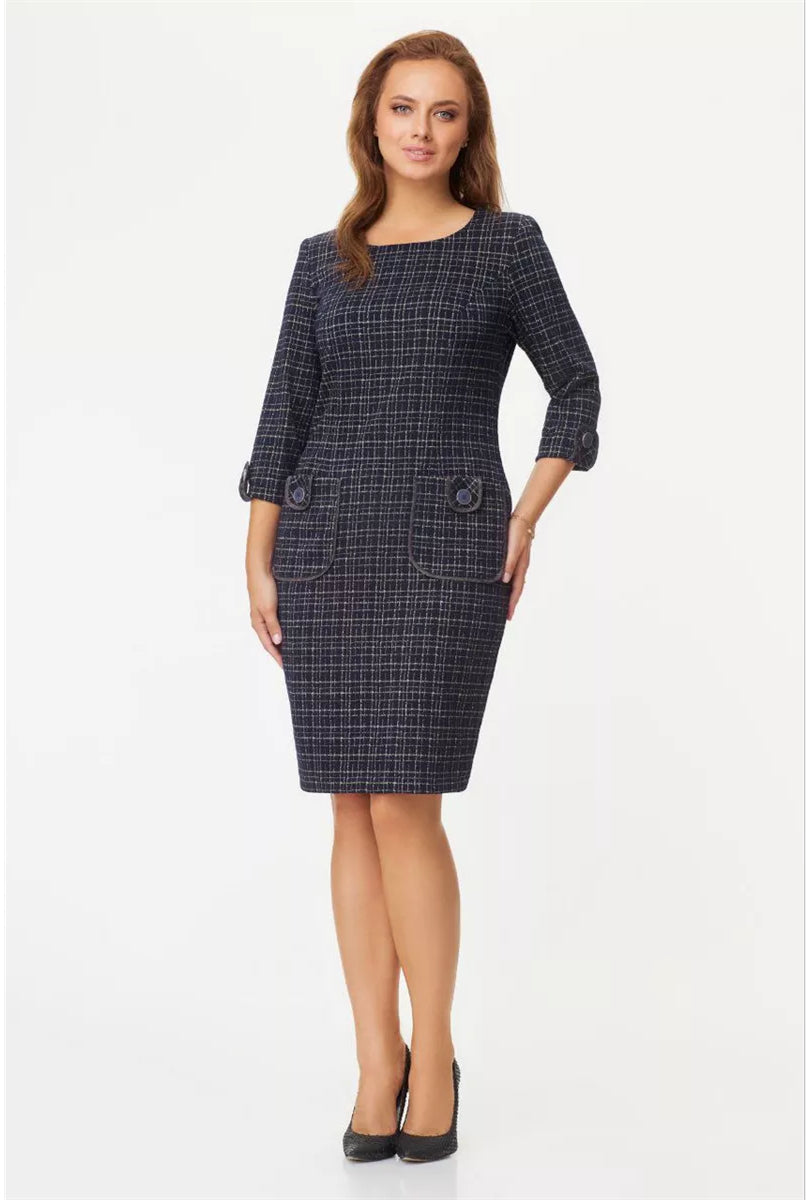 ✨👗【S-5XL】2025 nowa moda i elegancka, smukła sukienka, modna i retro, uniwersalna