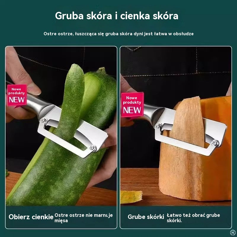 🔥【Kúp 1, získaj 1 zadarmo】 Pogrubiona obieraczka ze stali nierdzewnej, przeznaczona do kuchni.