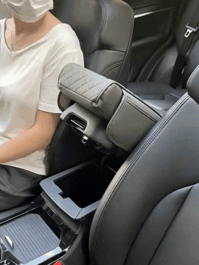 👏🚗 Večnamenska usnjena škatla za naslon za roke tri v enem