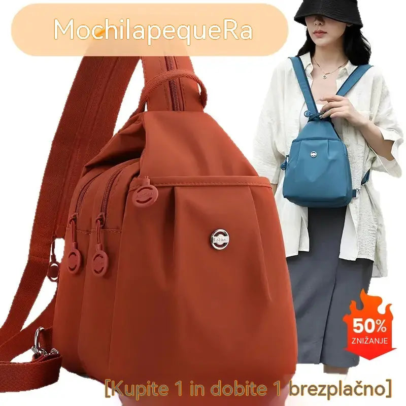 💥【Časovno omejena ponudba】👜Večžepna torba za obe strani (lahko se uporablja kot nahrbtnik ali torba čez telo)
