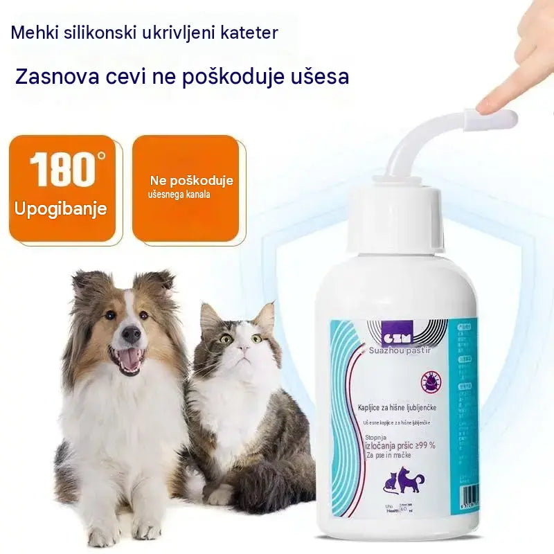 【Kupite 1, dobite 1 gratis】🐶🐱 Čistilo za ušesa za lajšanje srbenja v ušesih psov in mačk.